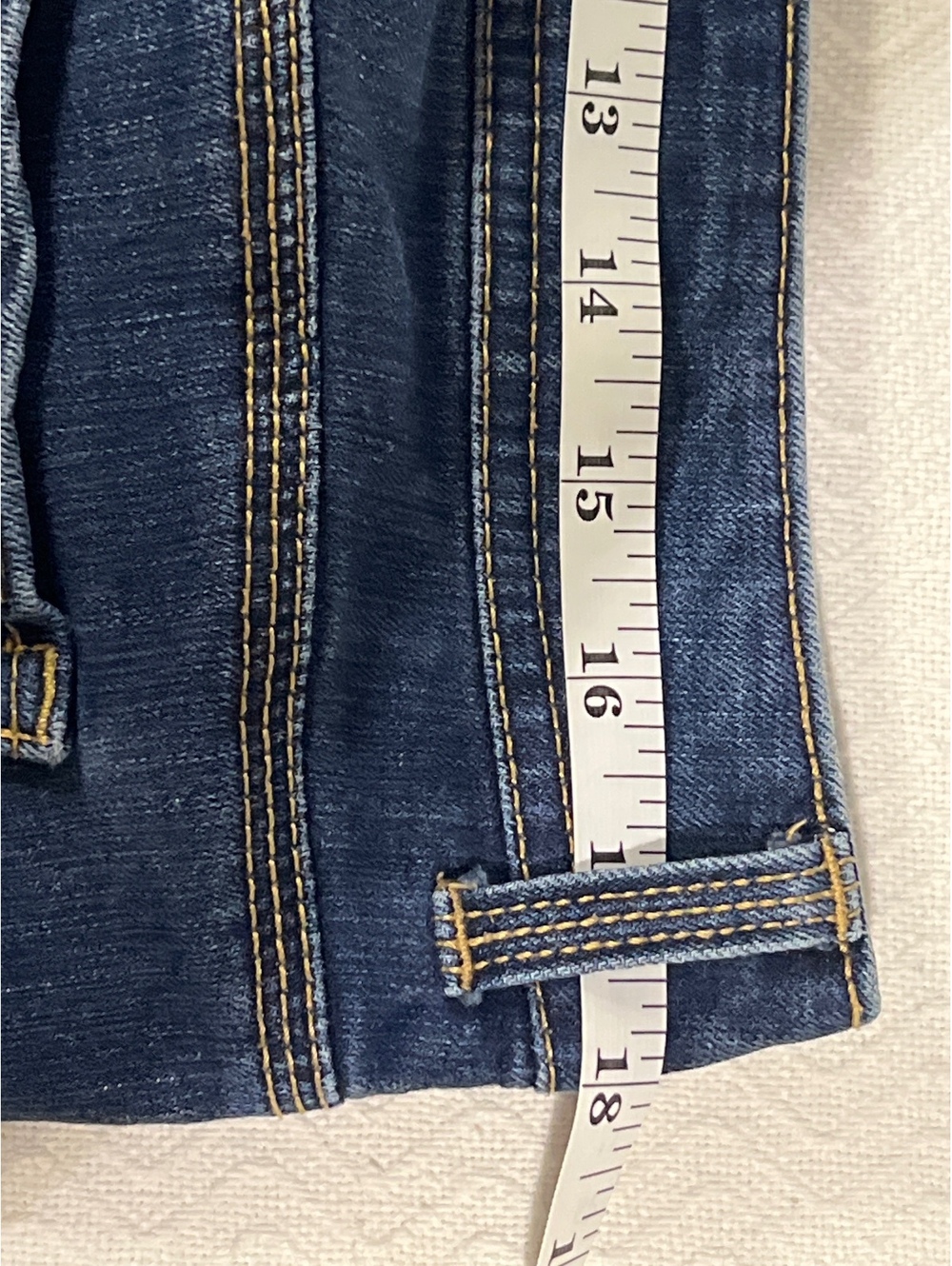 Chico's So Slimming Dark Blue Denim Jeans Size 1.5 Short - Picture 3 of 8